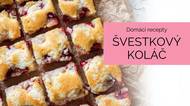 Rychlý švestkový koláč s drobenkou: Výborný jednoduchý recept